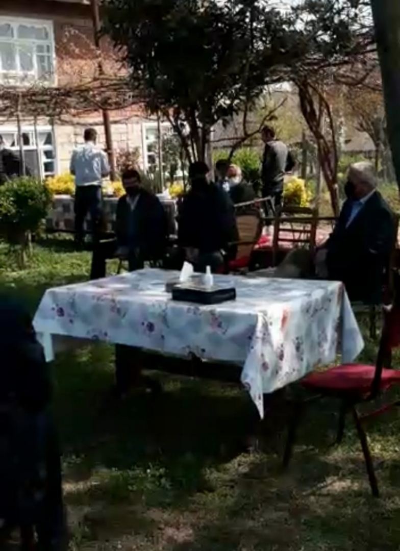 Masallıda yas mərasimi dayandırılıb, 7 nəfər cərimələnib (FOTO) - Gallery Image
