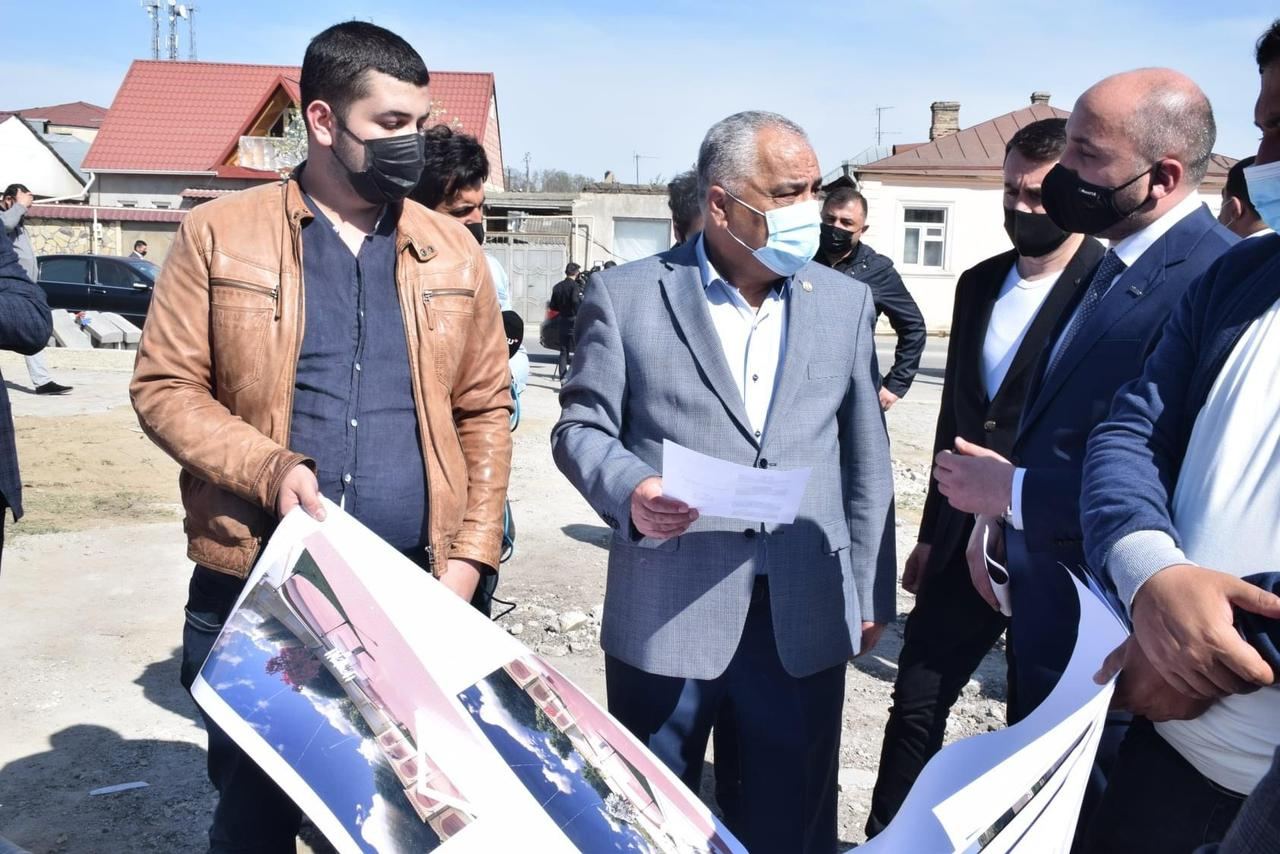 Qubada Türkiyə-Azərbaycan Qardaşlıq Parkı tikilir (FOTO) - Gallery Image