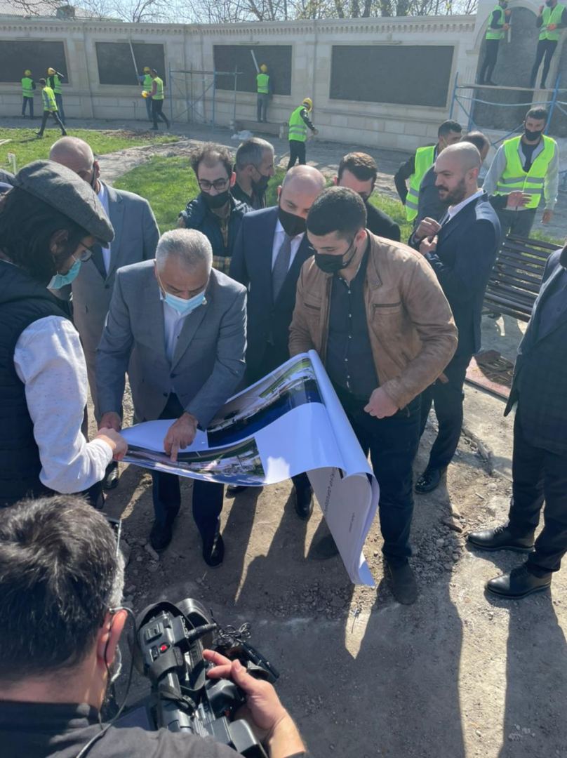 Qubada Türkiyə-Azərbaycan Qardaşlıq Parkı tikilir (FOTO) - Gallery Image