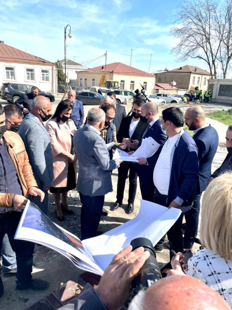 Qubada Türkiyə-Azərbaycan Qardaşlıq Parkı tikilir (FOTO) - Gallery Image