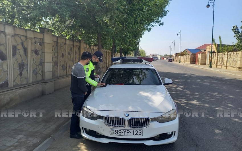 Yol polisi Biləsuvarda reyd keçirdi, sürücülər cərimələndi