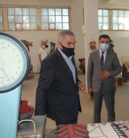 Niyazi Bayramov aparılan tikinti və abadlıq işlərinin gedişatı ilə tanış oldu- FOTOLAR