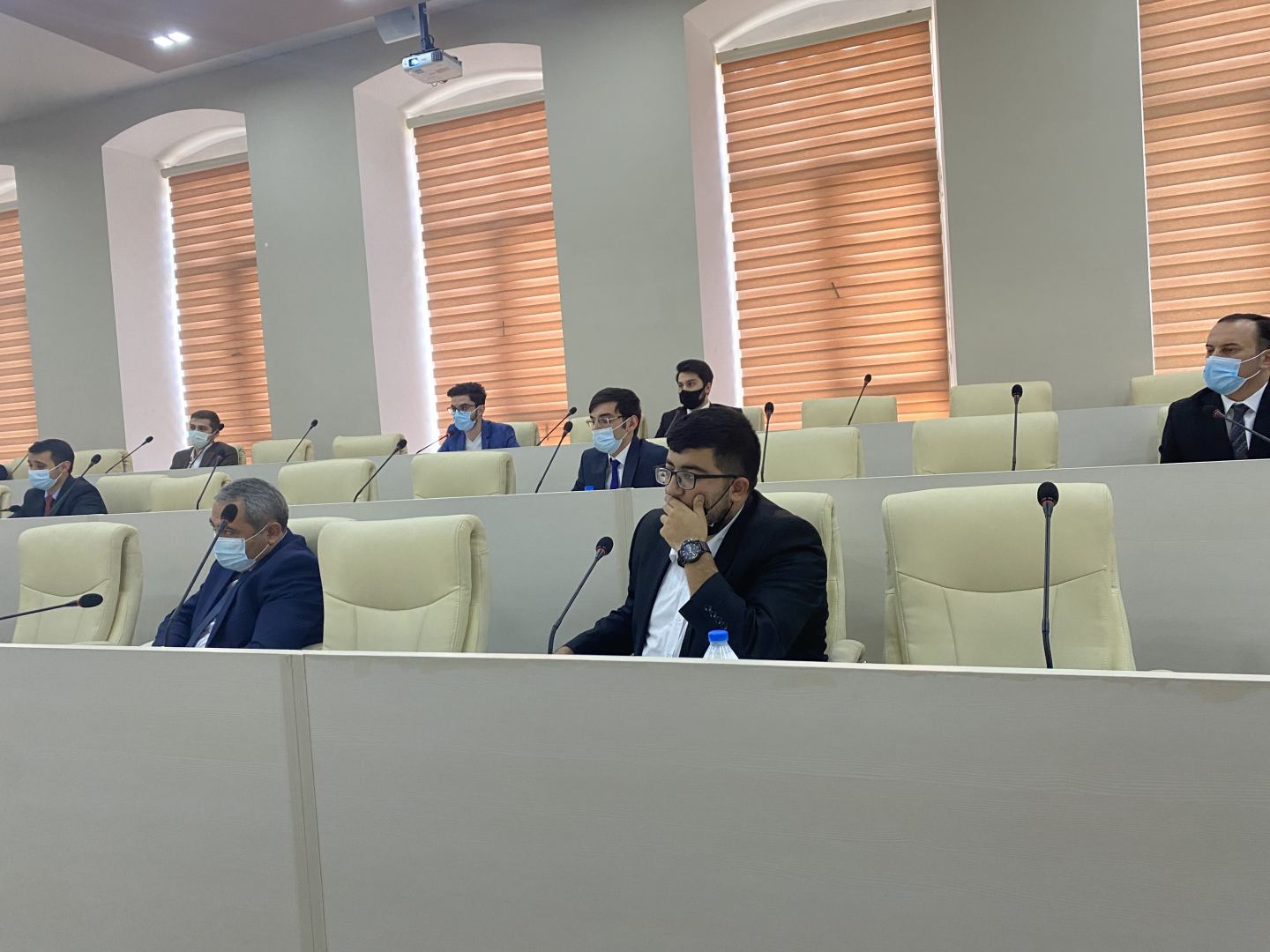 UNEC-də təşkilatlarının rəhbərləri ilə görüş keçirilib (FOTO) - Gallery Image