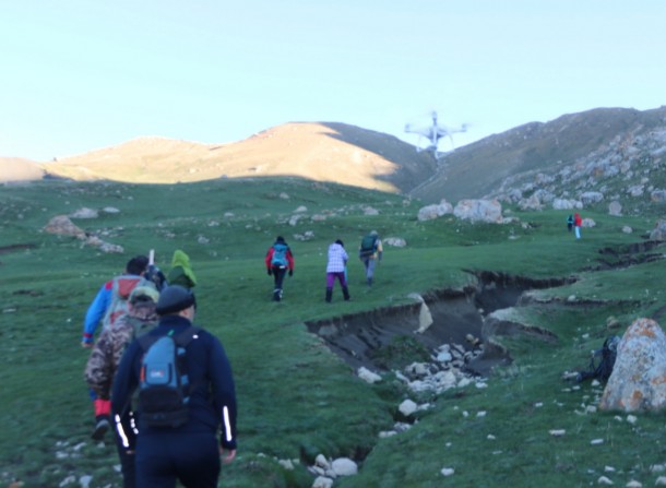 Heydər Əliyevin xatirəsi onun adını daşıyan zirvədə anıldı- FOTOLAR