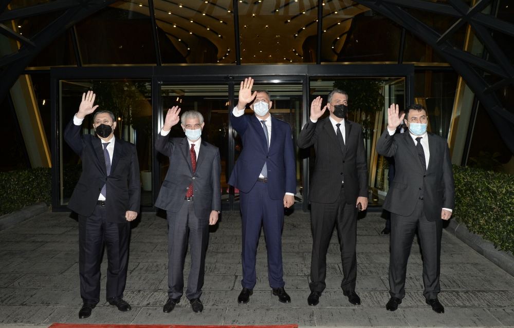 Gürcüstanın Baş nazirinin Azərbaycana səfəri başa çatıb (FOTO) - Gallery Image
