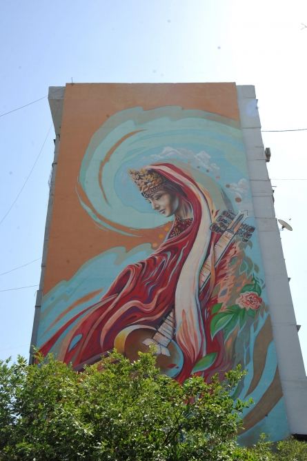 Bakıda daha bir həyət abadlaşdırılıb (FOTO) - Gallery Image