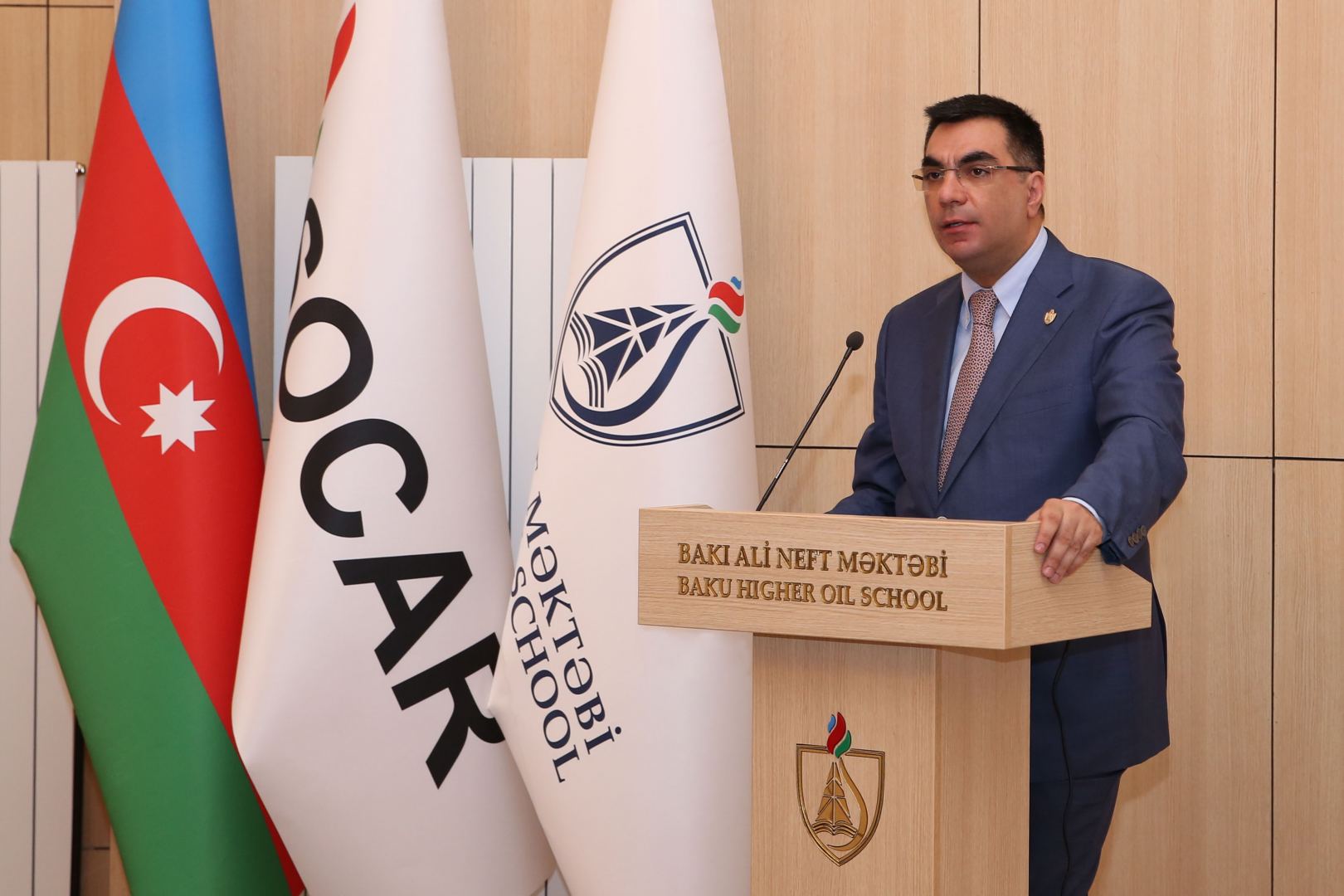 Bakı Ali Neft Məktəbi Dyuk Universiteti ilə təlim proqramına başladı (FOTO) - Gallery Image