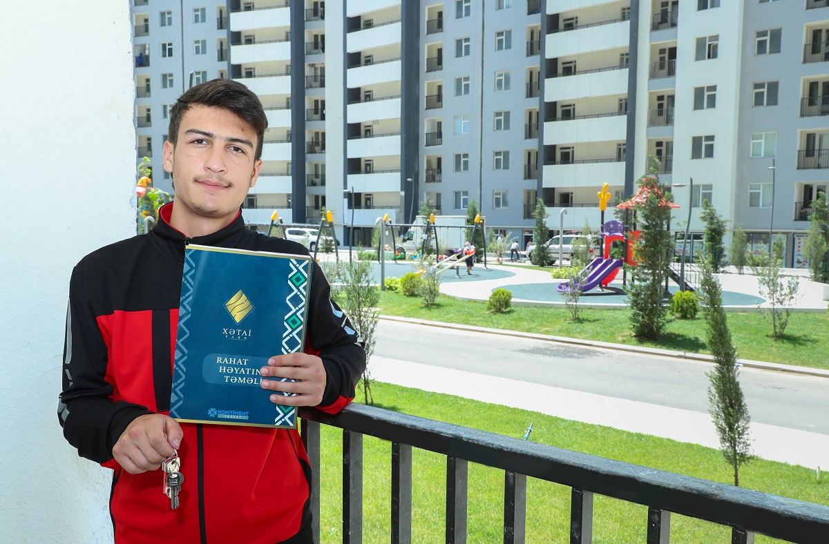 Şəhid Nurlan Qurbanlının ailəsinə mənzil verildi (FOTO) - Gallery Image