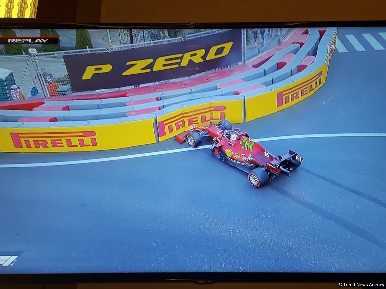 Bakıda F1-də növbəti qəza (FOTO) - Gallery Image