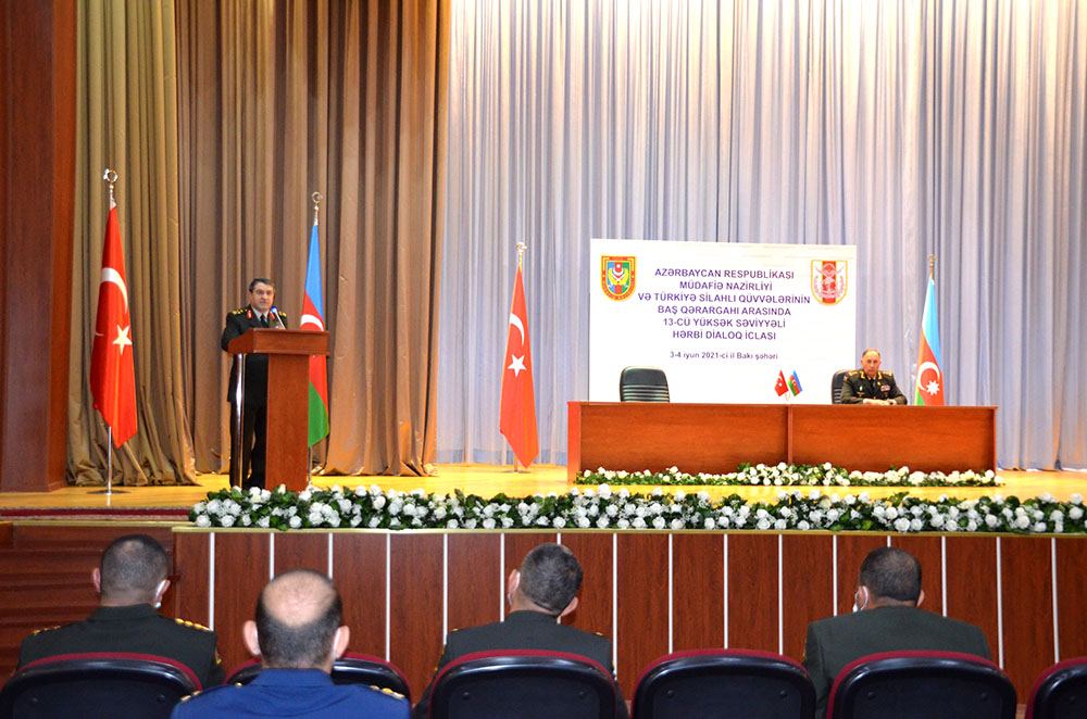 Azərbaycan-Türkiyə Yüksək Səviyyəli Hərbi Dialoq İclası başa çatıb (FOTO) - Gallery Image