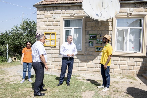 “Şəhərdən Kəndə” layihəsi çərçivəsində dəstək tədbirlərinə başlanılıb- FOTOLAR