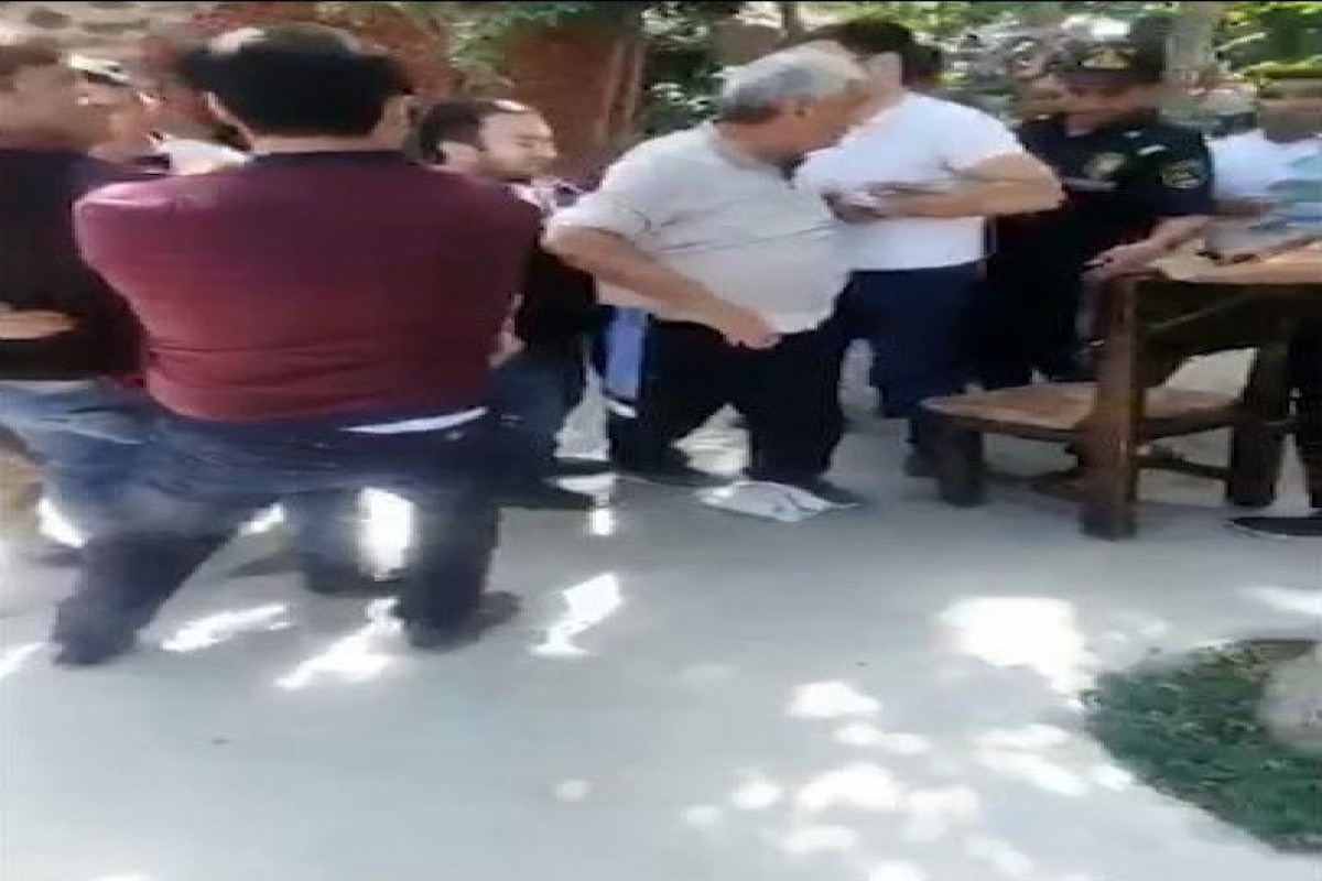 Şəmkirdə polisə müqavimət göstərən restoran sabibi həbs edilib - <span class=