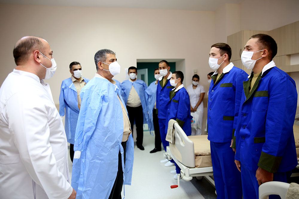 Əlahiddə Ümumqoşun Ordunun hərbi hissələri üçün yeni yaşayış və xidmət kompleksi istifadəyə verilib (FOTO/VİDEO) - Gallery Image