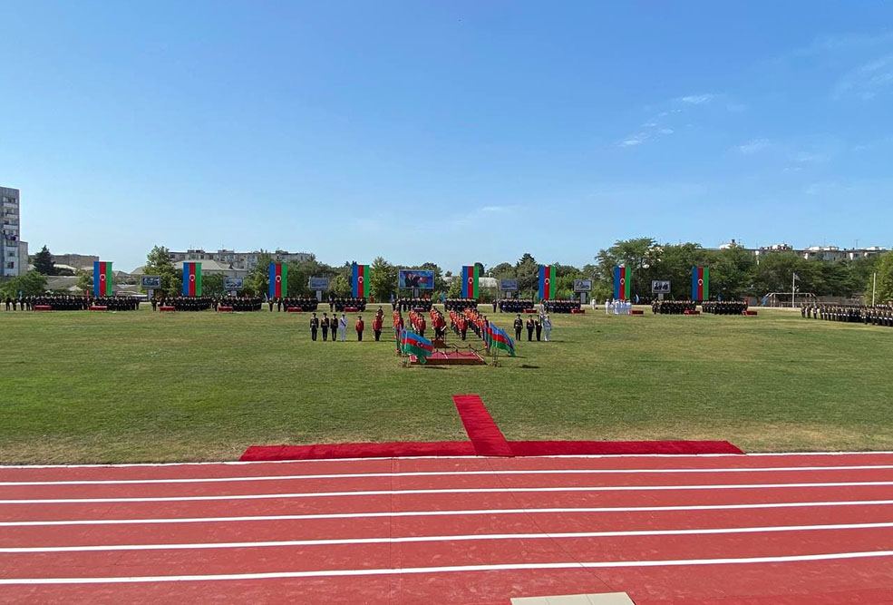 Heydər Əliyev adına AAHM-də növbəti buraxılış mərasimi keçirilib (FOTO) - Gallery Image