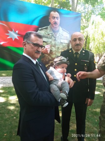 Deputat İsmayıllıda Silahlı Qüvvələr Gününə həsr olunmuş tədbirdə iştirak edib -FOTOLAR