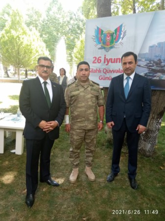 Deputat İsmayıllıda Silahlı Qüvvələr Gününə həsr olunmuş tədbirdə iştirak edib -FOTOLAR