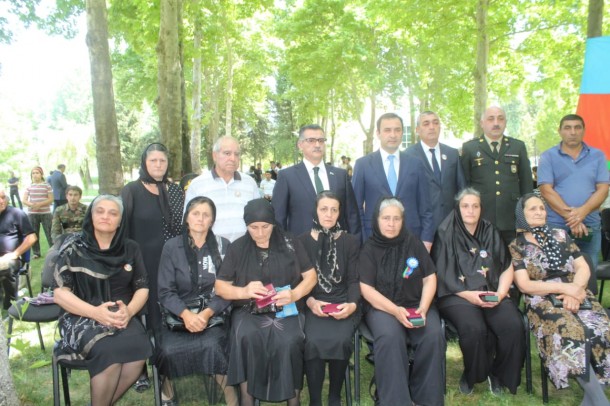 Deputat İsmayıllıda Silahlı Qüvvələr Gününə həsr olunmuş tədbirdə iştirak edib -FOTOLAR