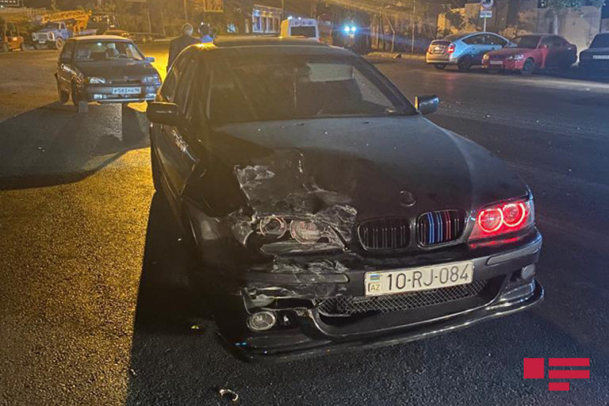 Abşeronda yol qəzası zamanı 1 nəfər xəsarət alıb - <span class=