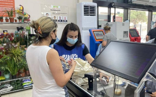 "Polietilen torbalardan imtina edək" adlı aksiya keçirilib -FOTO