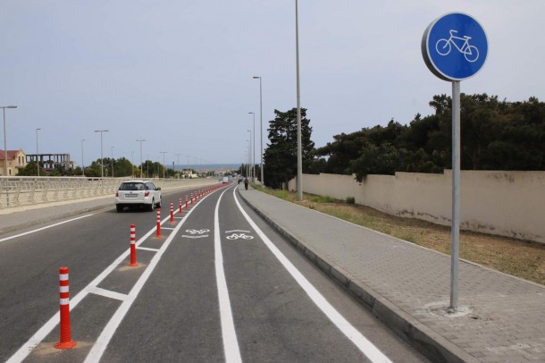 Bakıda velosiped yollarının uzunluğu artırılır- FOTOLAR