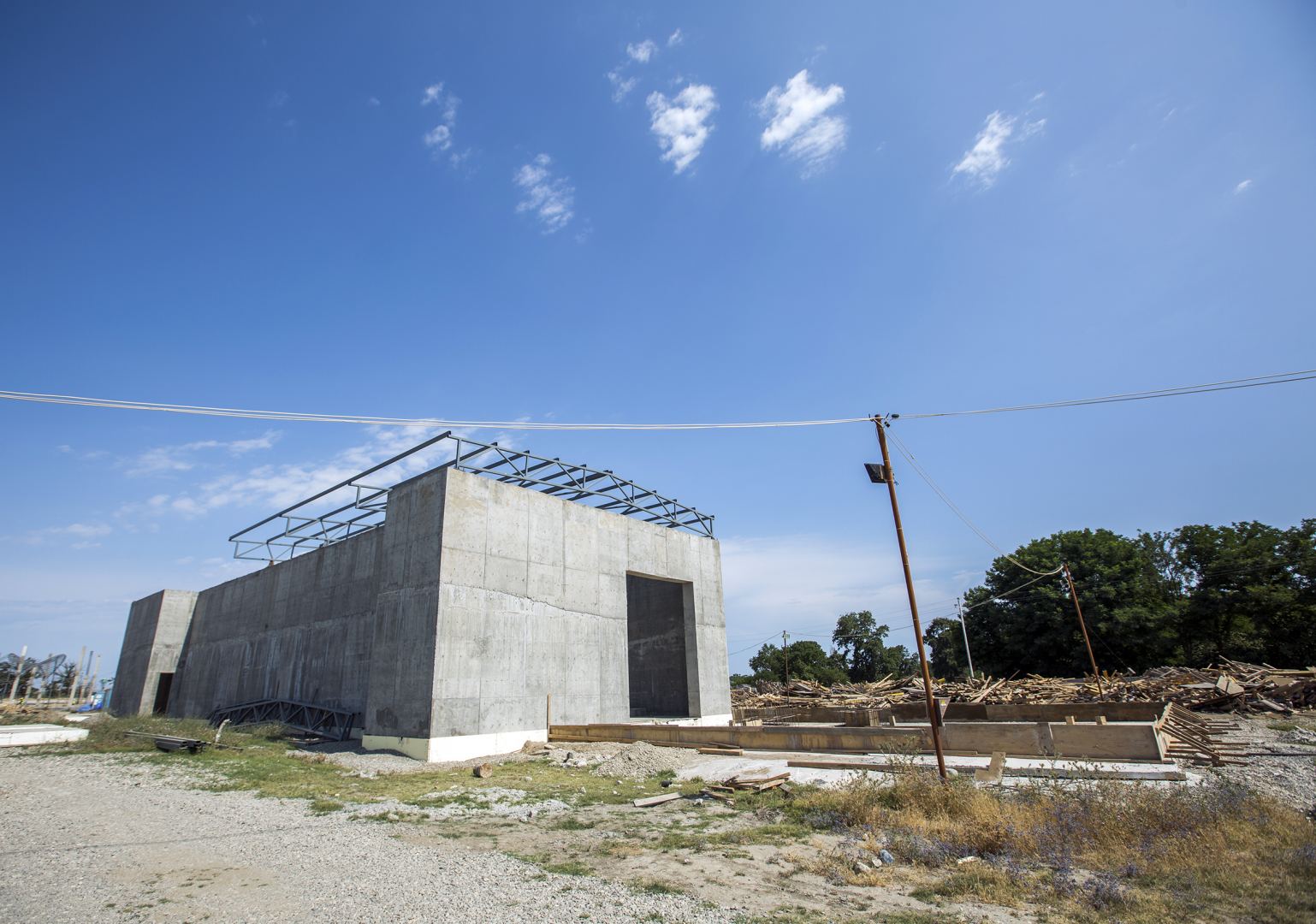 DGK sədri "Xanoba" gömrük postunda tikinti işləri ilə tanış olub (FOTO) - Gallery Image
