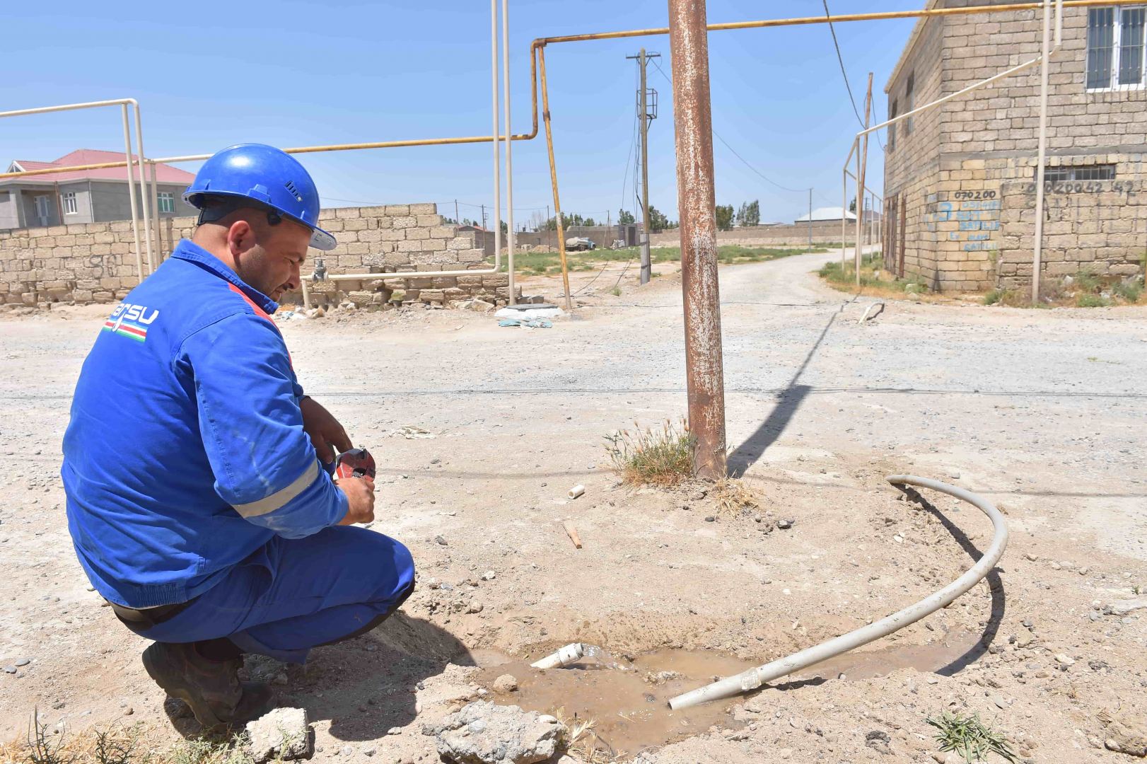 Bakıda içməli sudan qanunsuz istifadə halları aşkarlanıb (FOTO) - Gallery Image