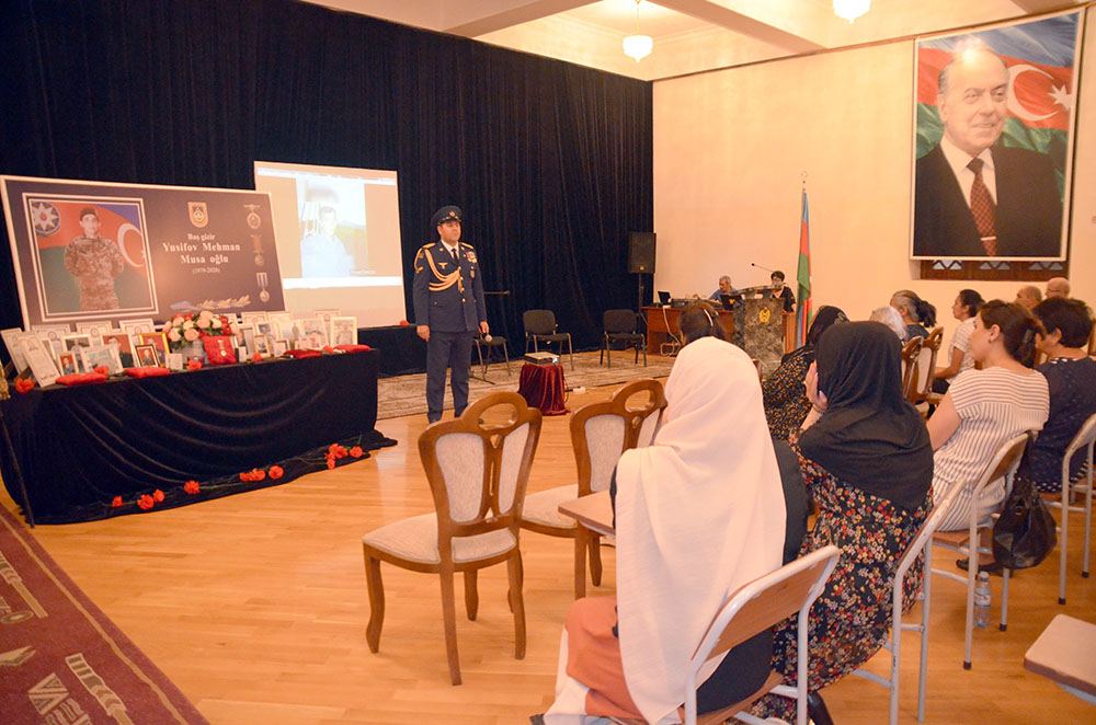 “Şəhidlər ölməz” adlı tədbir keçirilib (FOTO/VİDEO) - Gallery Image