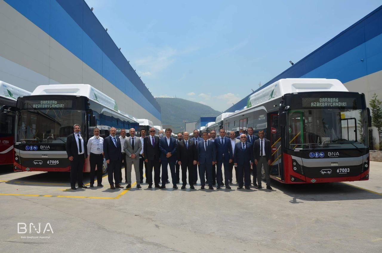 Bu il Bakıya daha 320 ədəd avtobus gətiriləcək (FOTO) - Gallery Image