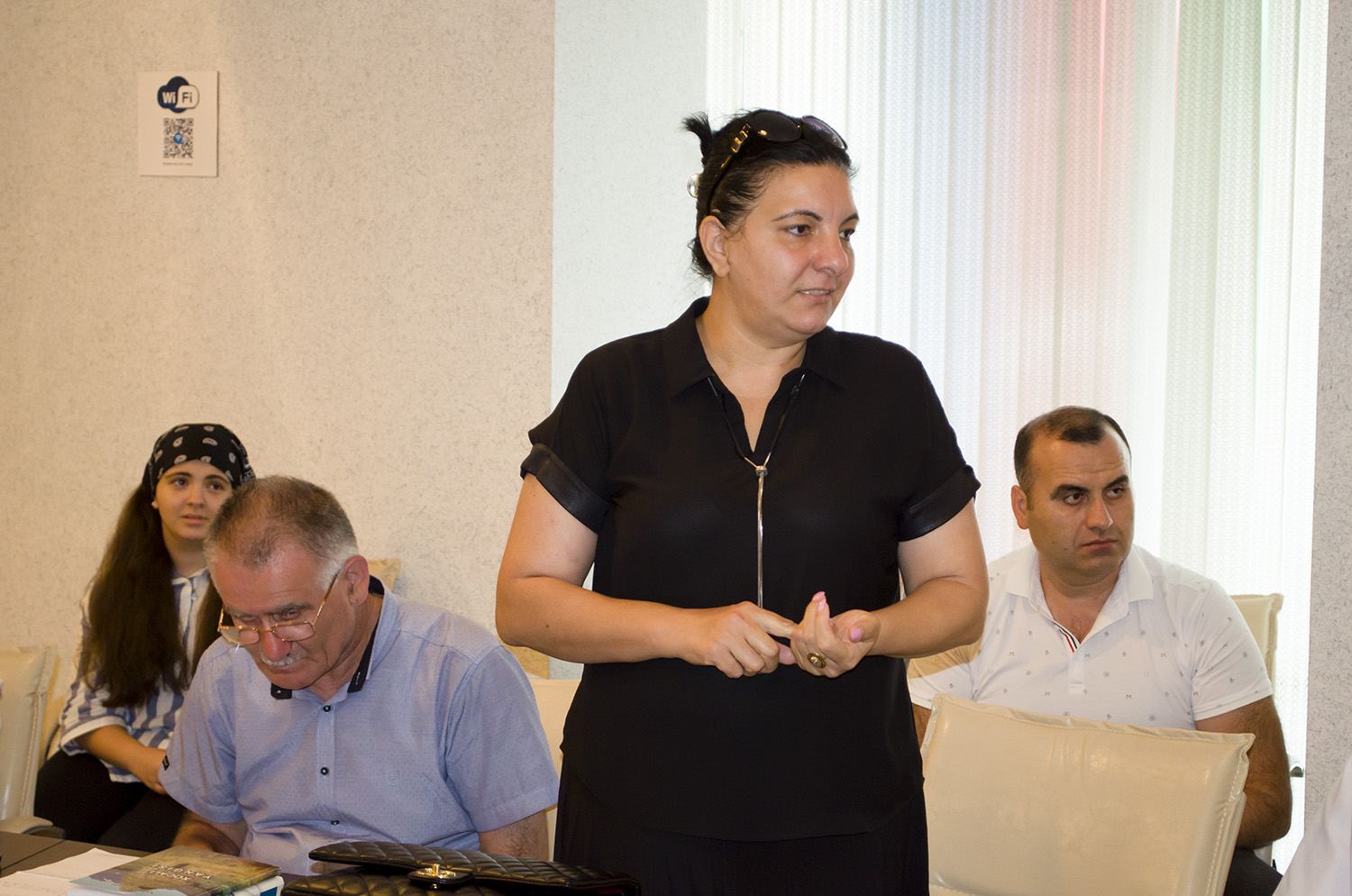 “Xocalının səsi” qəzetinin 30 illik yubileyinə həsr olunmuş toplantı keçirilib (FOTO) - Gallery Image