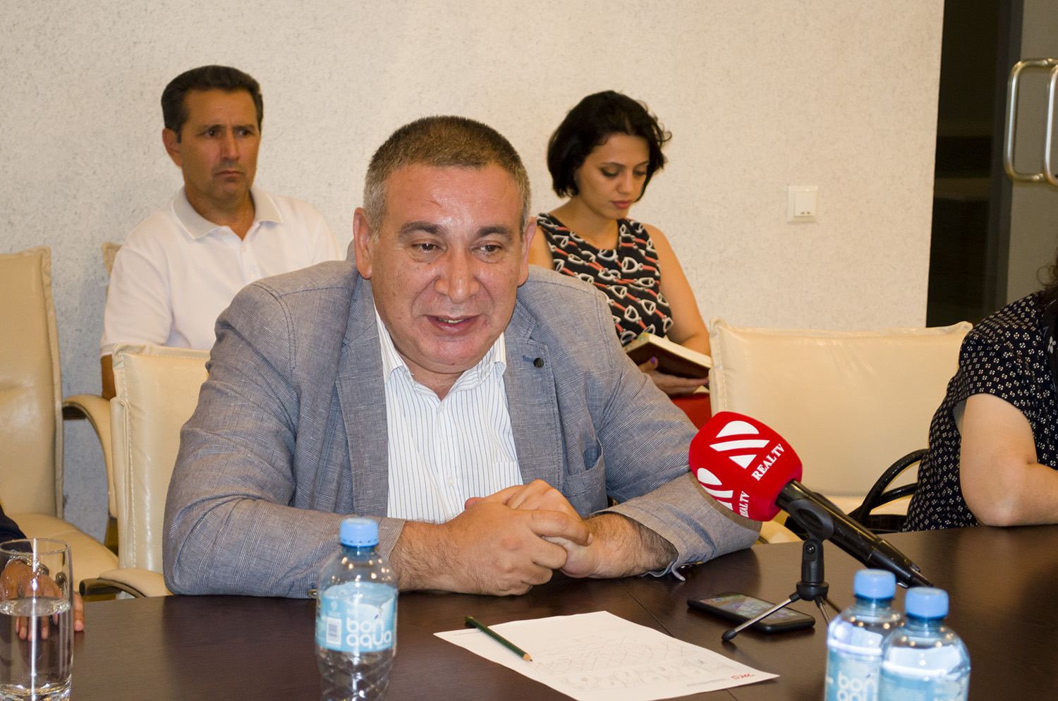 “Xocalının səsi” qəzetinin 30 illik yubileyinə həsr olunmuş toplantı keçirilib (FOTO) - Gallery Image