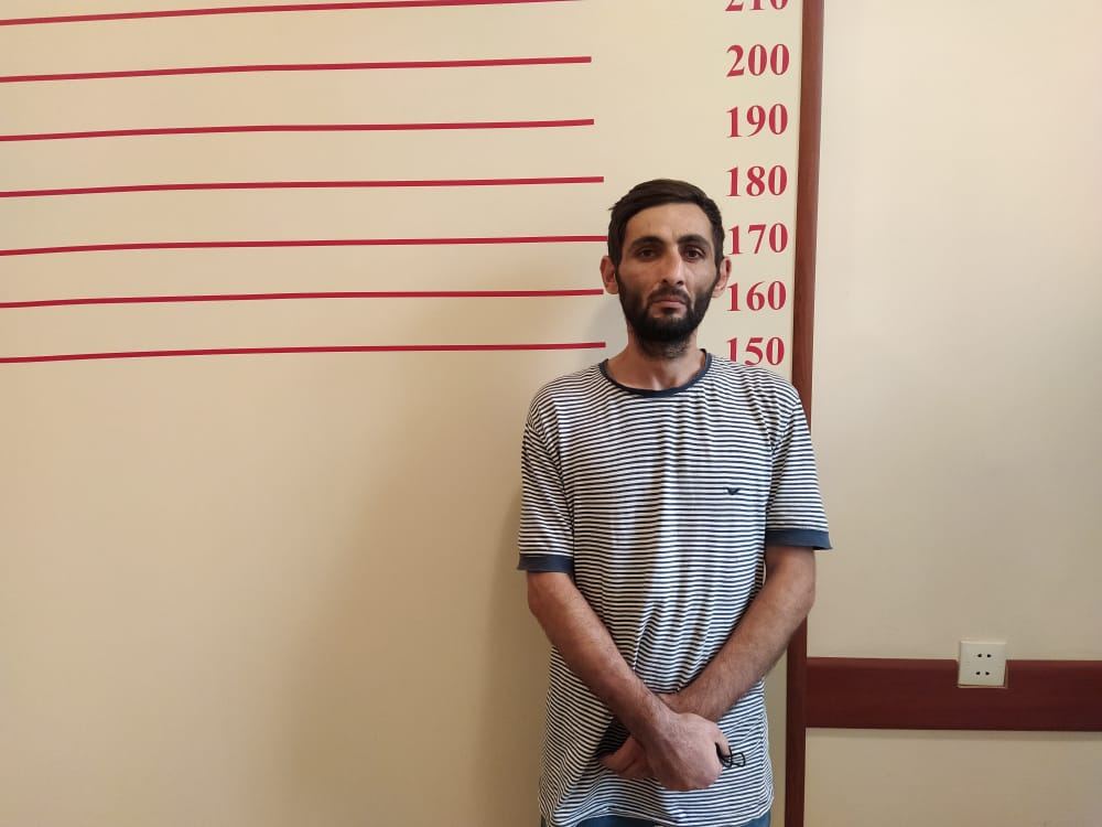 Qubada oğurluqlar edən şəxs saxlanılıb (FOTO) - Gallery Image
