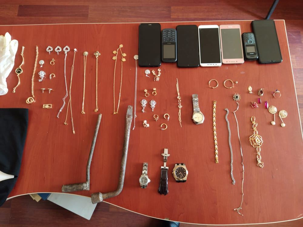 Qubada oğurluqlar edən şəxs saxlanılıb (FOTO) - Gallery Image
