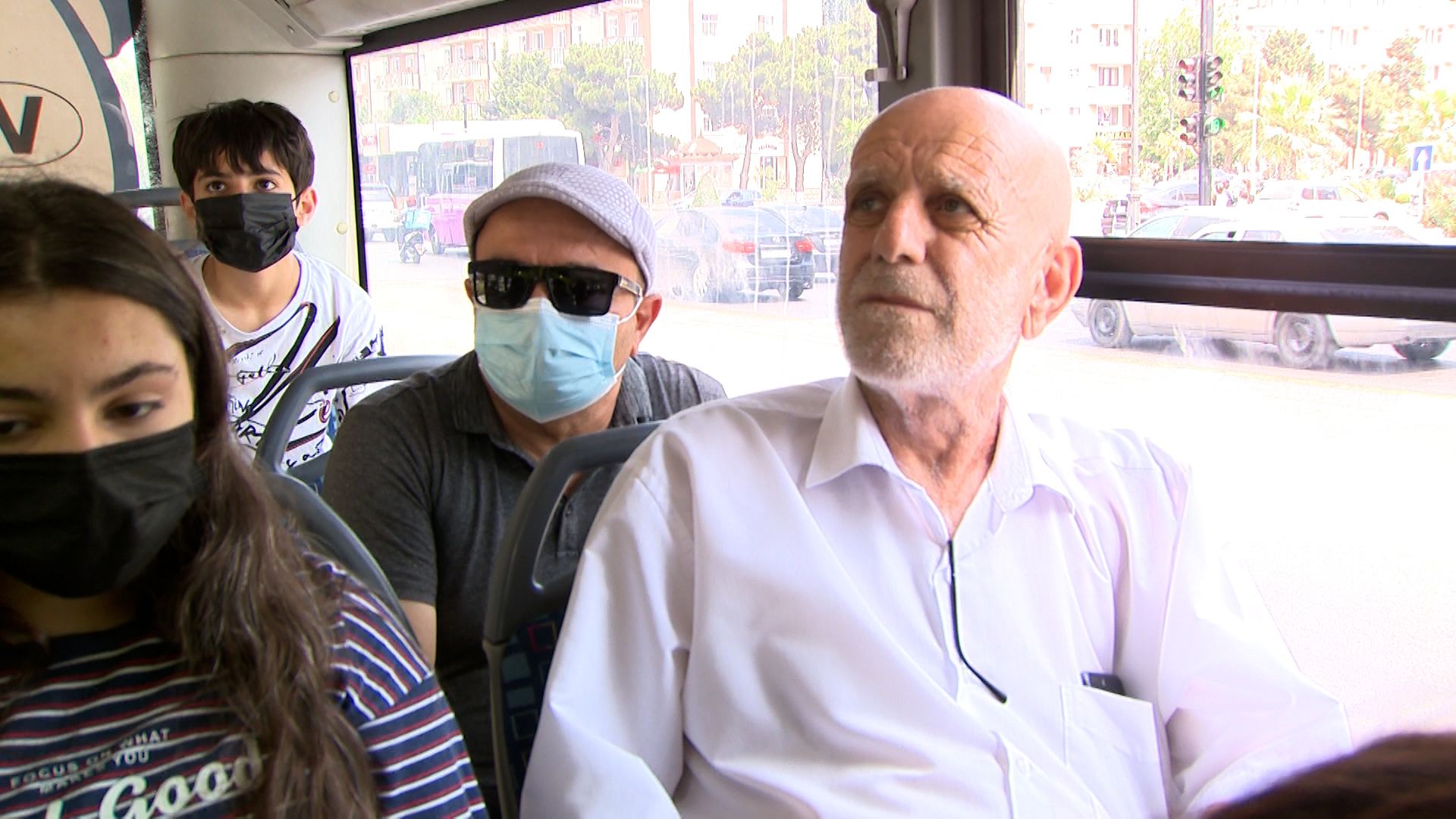 Sumqayıtda avtobus və taksilərdə maska taxmayanlara qarşı reyd olub (FOTO/VİDEO) - Gallery Image