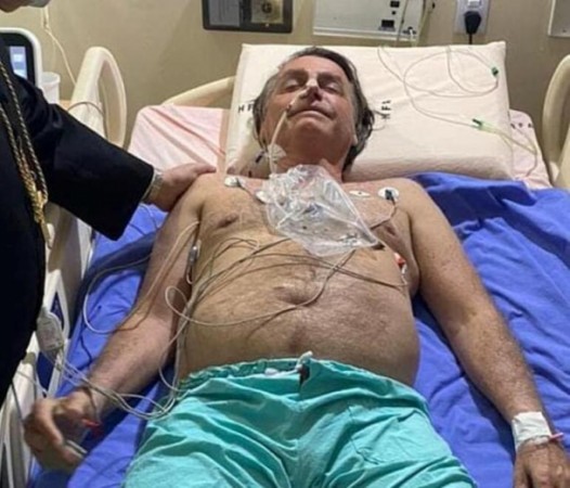 Xəstəxanaya yerləşdirilən Braziliya prezidentinin görüntüsü yayıldı- FOTO Xəstəxanaya yerləşdirilən Braziliya prezidentinin görüntüsü yayıldı- FOTO