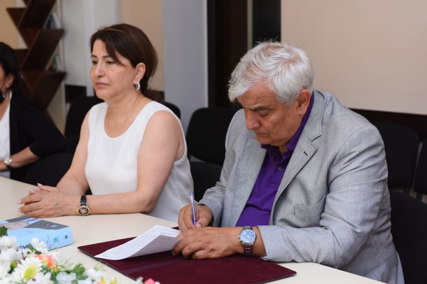 ADU və “Birgə və Sağlam” İctimai Birliyi Memorandum imzaladı- FOTOLAR