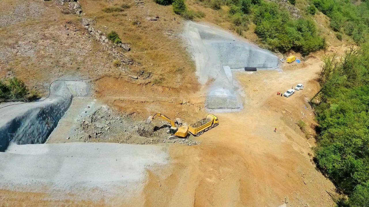 Yeni Əhmədbəyli-Füzuli-Şuşa avtomobil yolunda tunellərin inşasına başlanılıb (FOTO) - Gallery Image