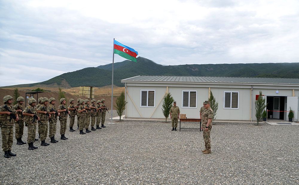 Ağdamda növbəti yeni hərbi hissənin açılışı olub (FOTO/VİDEO) - Gallery Image