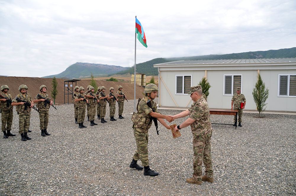 Ağdamda növbəti yeni hərbi hissənin açılışı olub (FOTO/VİDEO) - Gallery Image