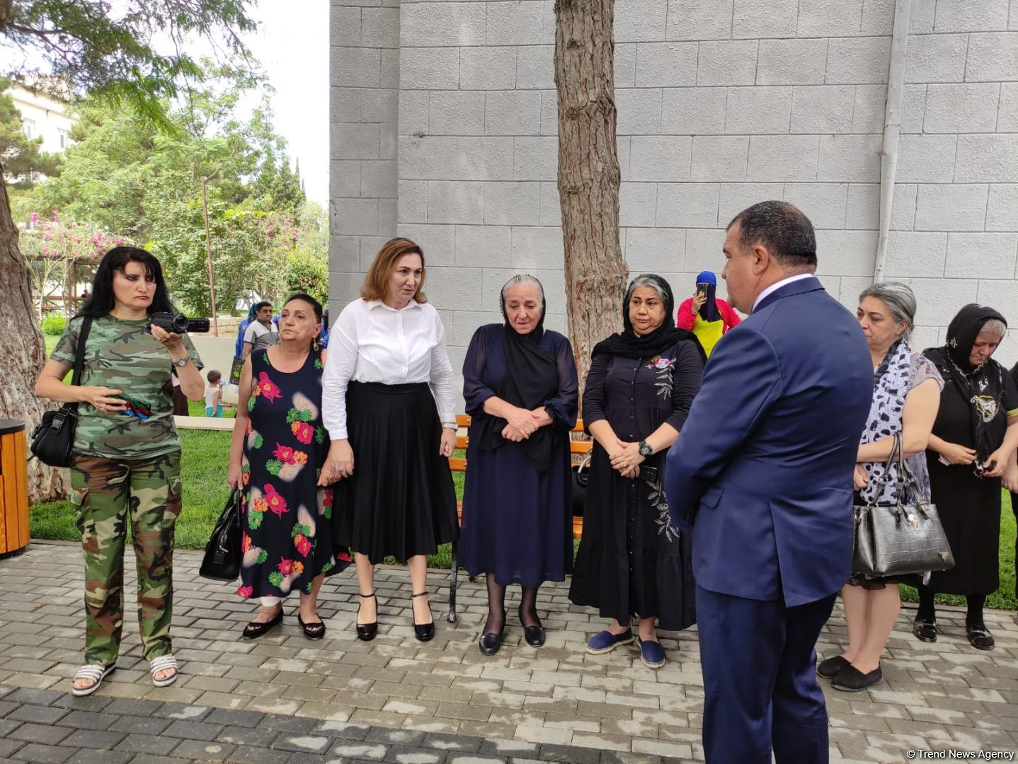 Polad Həşimovun adına yaradılan parkın açılışı olub (FOTO) - Gallery Image