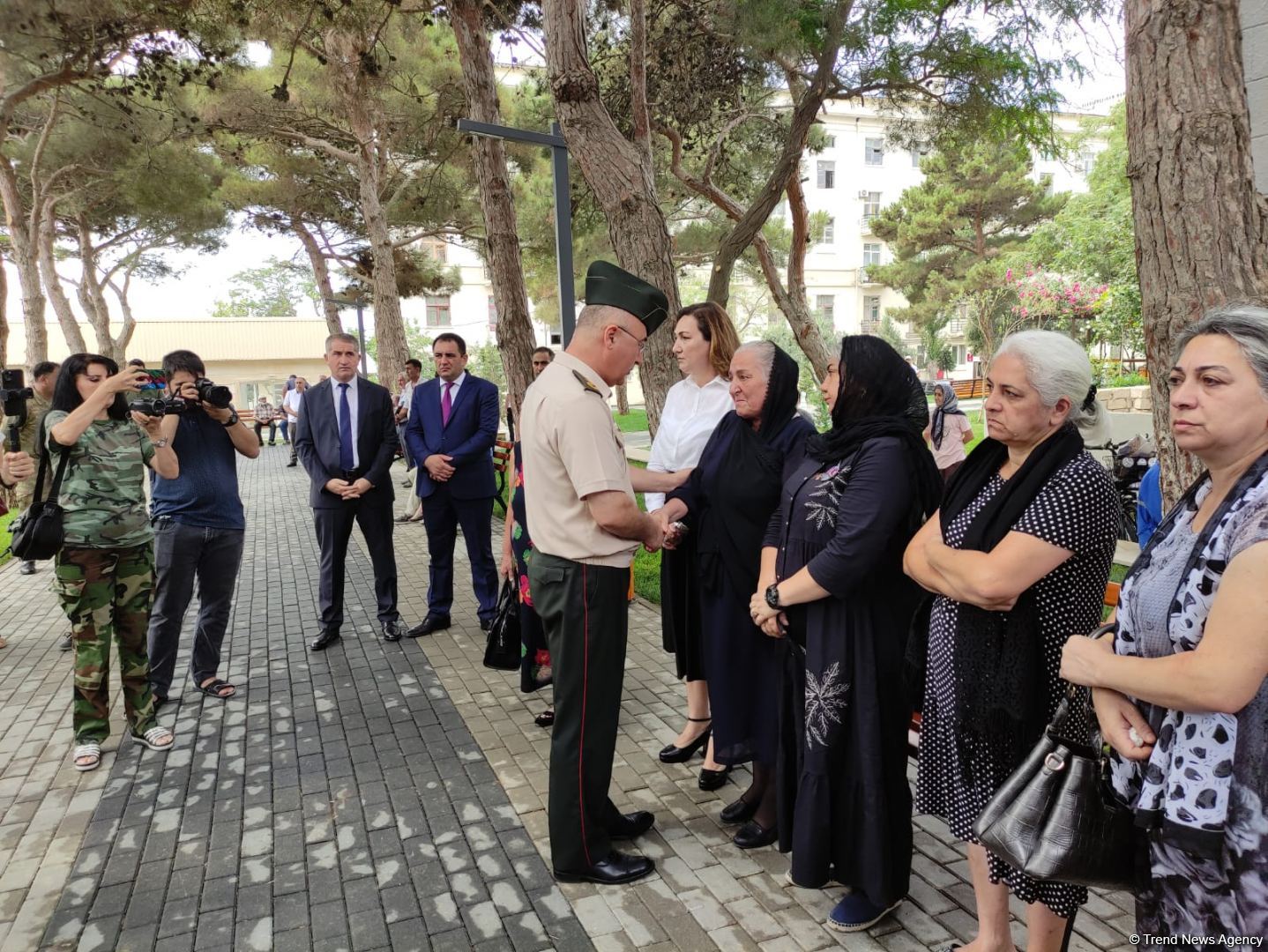 Polad Həşimovun adına yaradılan parkın açılışı olub (FOTO) - Gallery Image