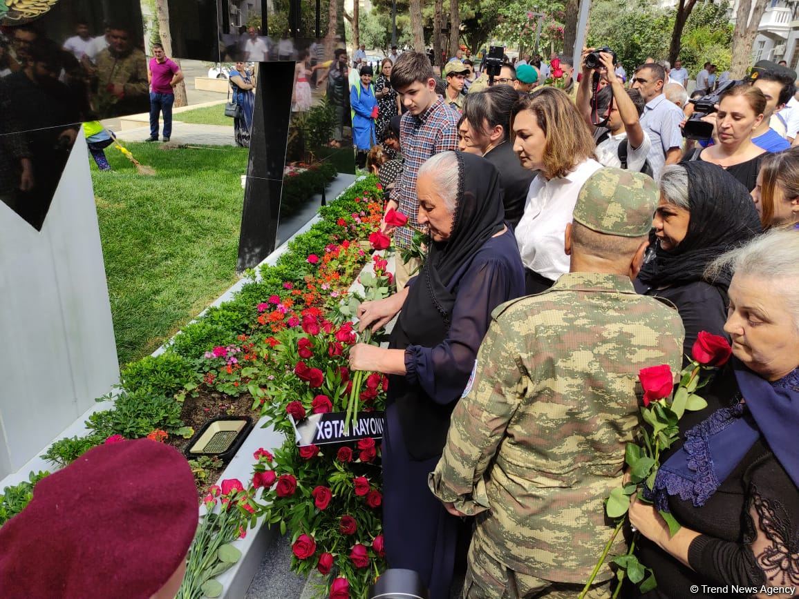 Polad Həşimovun adına yaradılan parkın açılışı olub (FOTO) - Gallery Image
