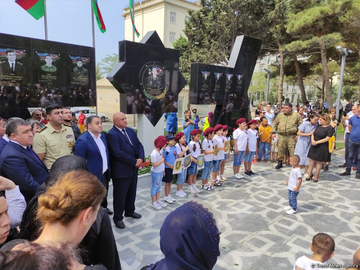 Polad Həşimovun adına yaradılan parkın açılışı olub (FOTO) - Gallery Image