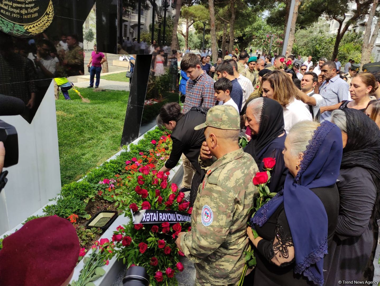 Polad Həşimovun adına yaradılan parkın açılışı olub (FOTO) - Gallery Image