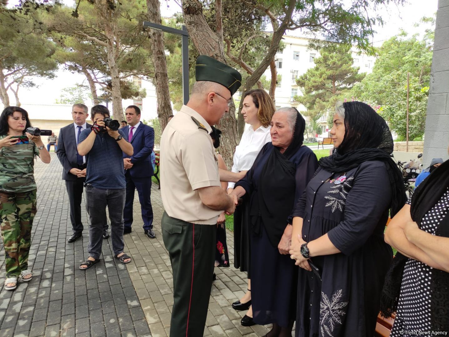Polad Həşimovun adına yaradılan parkın açılışı olub (FOTO) - Gallery Image