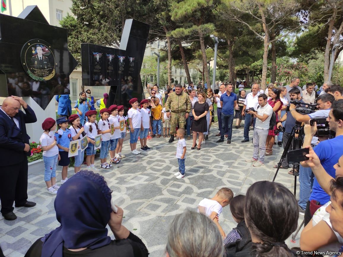 Polad Həşimovun adına yaradılan parkın açılışı olub (FOTO) - Gallery Image