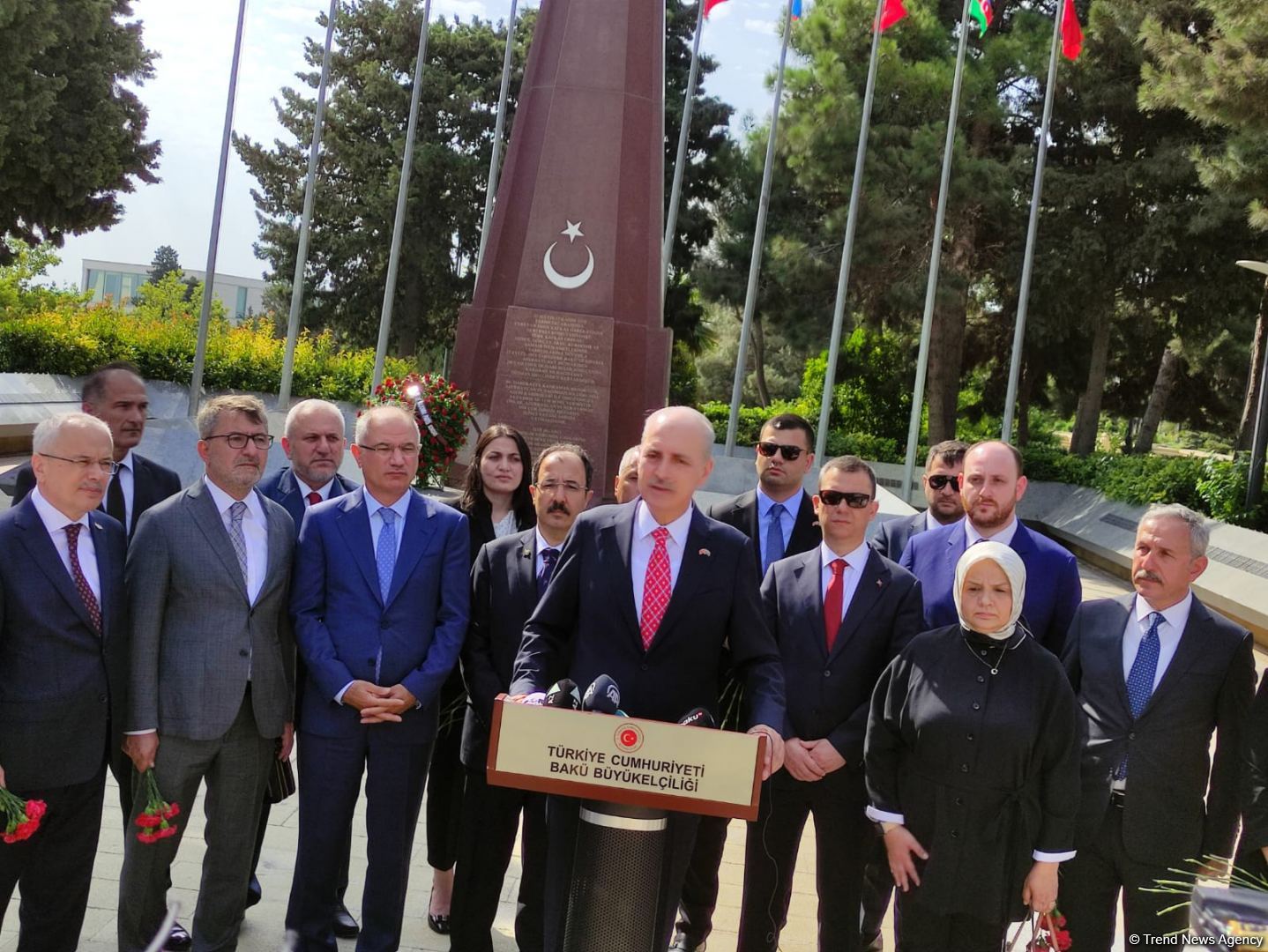 Ermənistan gərginlik yaratmaq siyasətindən əl çəkməlidir - Numan Kurtulmuş (FOTO) - Gallery Image