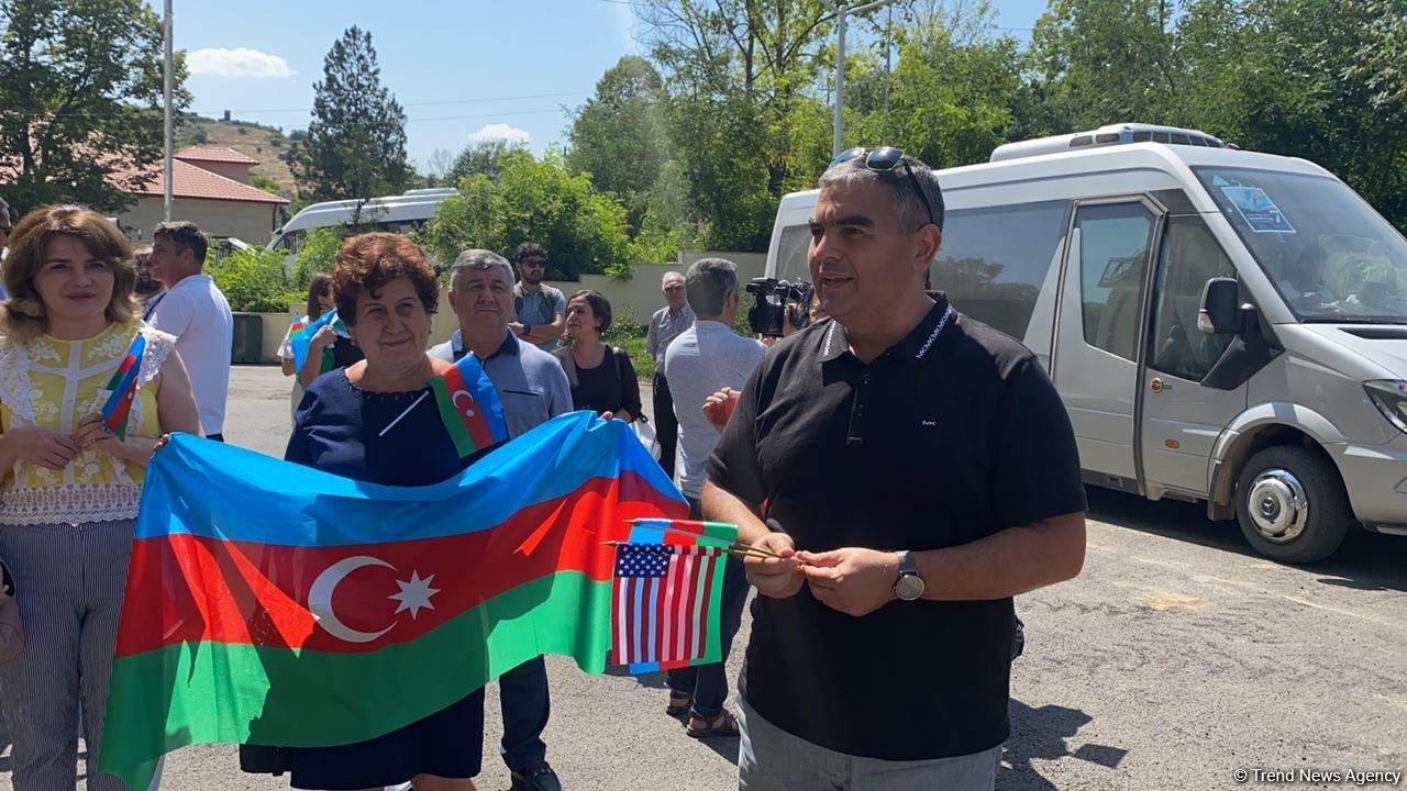 Azərbaycan diaspor nümayəndələri Şuşada (FOTO) - Gallery Image