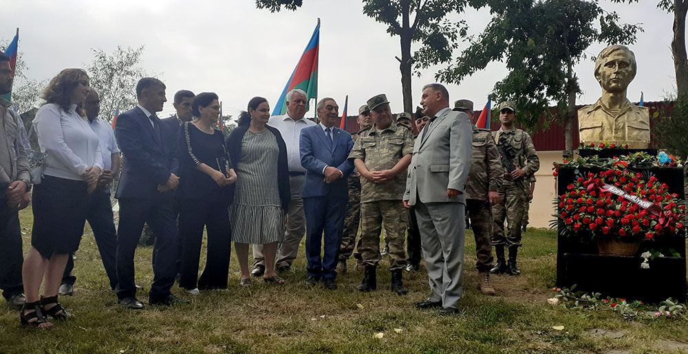 Milli Qəhrəman Topçu İskəndərin yubileyi qeyd edilib (FOTO) - Gallery Image