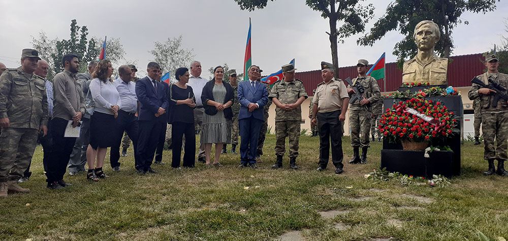 Milli Qəhrəman Topçu İskəndərin yubileyi qeyd edilib (FOTO) - Gallery Image