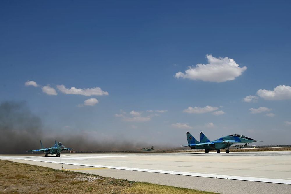 Azərbaycan hərbi təyyarələri "TurAz Şahini - 2021” təlimlərinə yola düşüb (FOTO) - Gallery Image